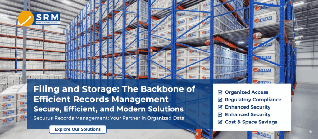 Filing and Storage: The Backbone of Efficient Records Management 1 records management